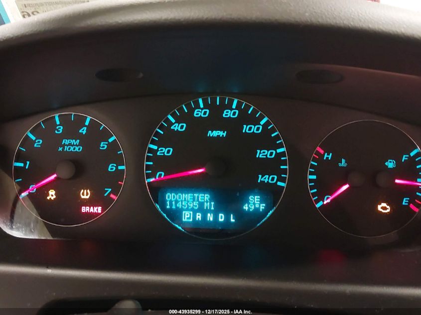 2012 Chevrolet Impala Lt VIN: 2G1WB5E35C1107244 Lot: 43935299