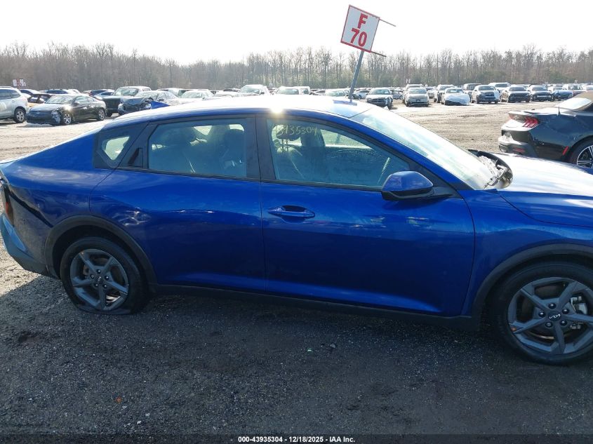 2025 Kia K4 Lxs VIN: 3KPFT4DE3SE088096 Lot: 43935304