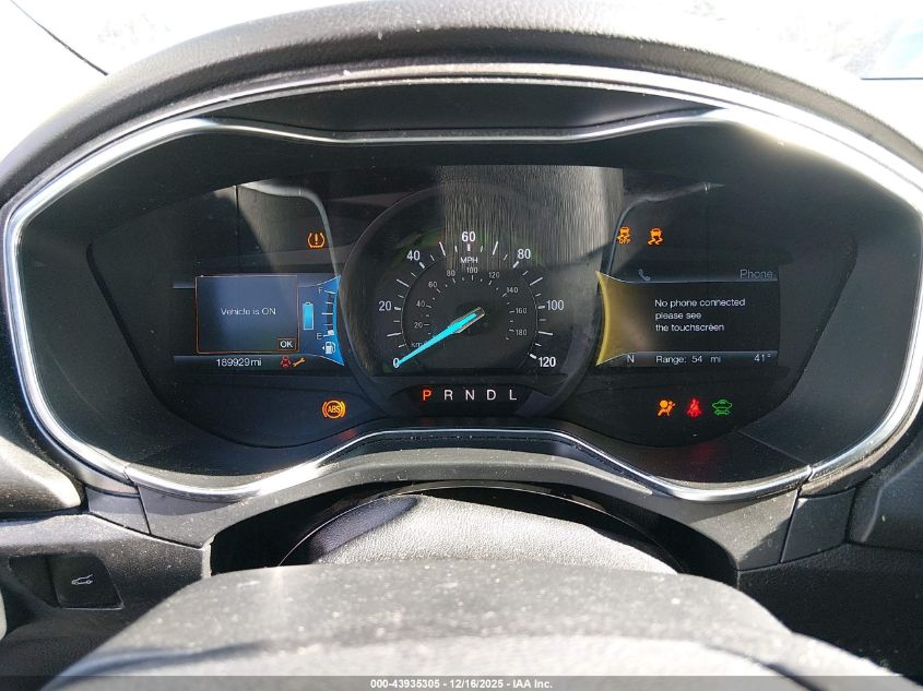 2017 Ford Fusion Hybrid Se VIN: 3FA6P0LU8HR260507 Lot: 43935305