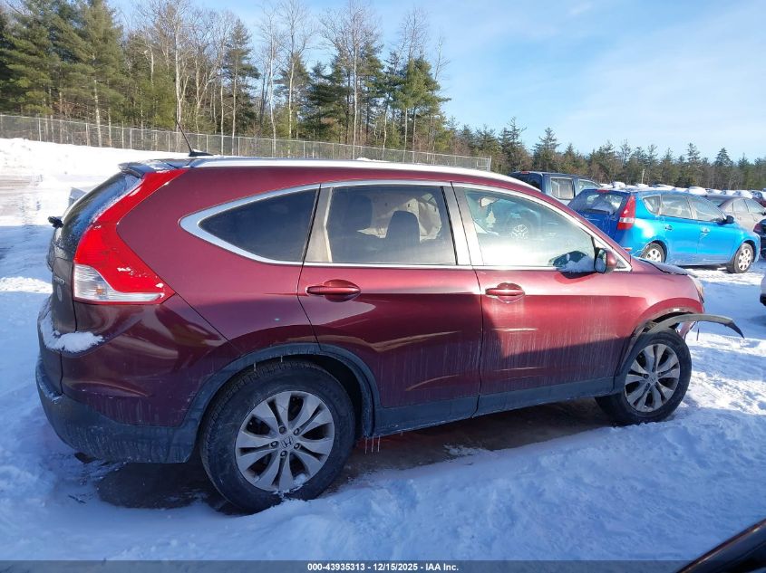 2014 Honda Cr-V Ex-L VIN: 5J6RM4H71EL084558 Lot: 43935313