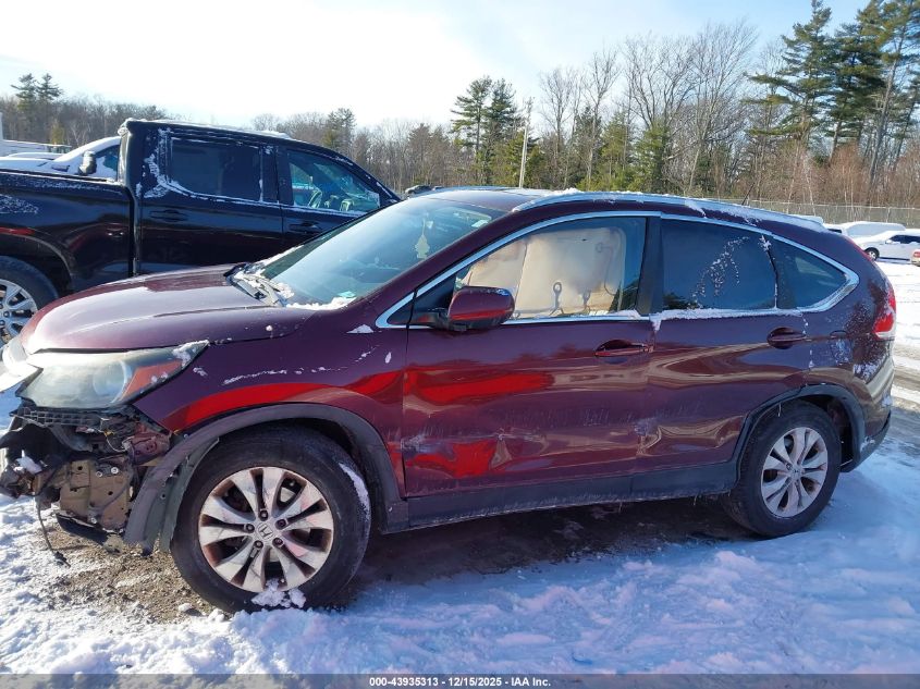 2014 Honda Cr-V Ex-L VIN: 5J6RM4H71EL084558 Lot: 43935313