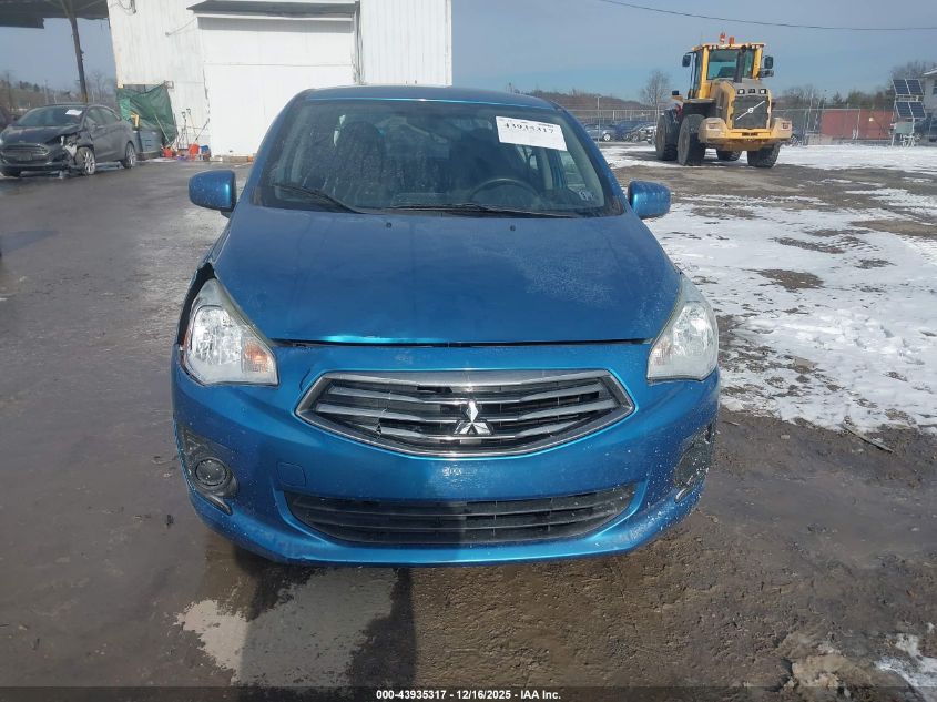 2017 Mitsubishi Mirage G4 Es VIN: ML32F3FJ5HHF14647 Lot: 43935317
