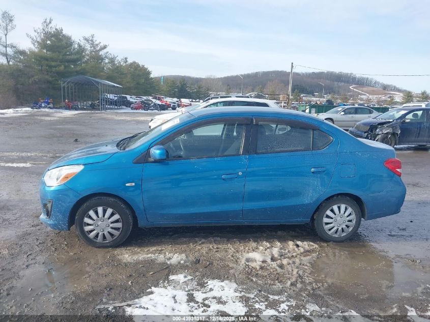 2017 Mitsubishi Mirage G4 Es VIN: ML32F3FJ5HHF14647 Lot: 43935317