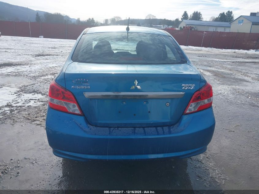 2017 Mitsubishi Mirage G4 Es VIN: ML32F3FJ5HHF14647 Lot: 43935317