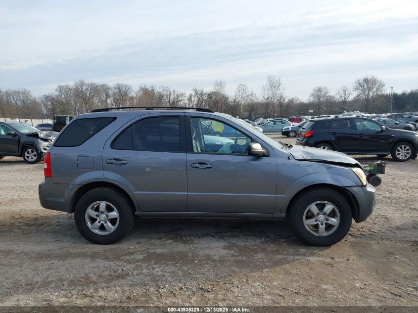 2008 Kia Sorento Lx VIN: KNDJD735385764481 Lot: 43935329