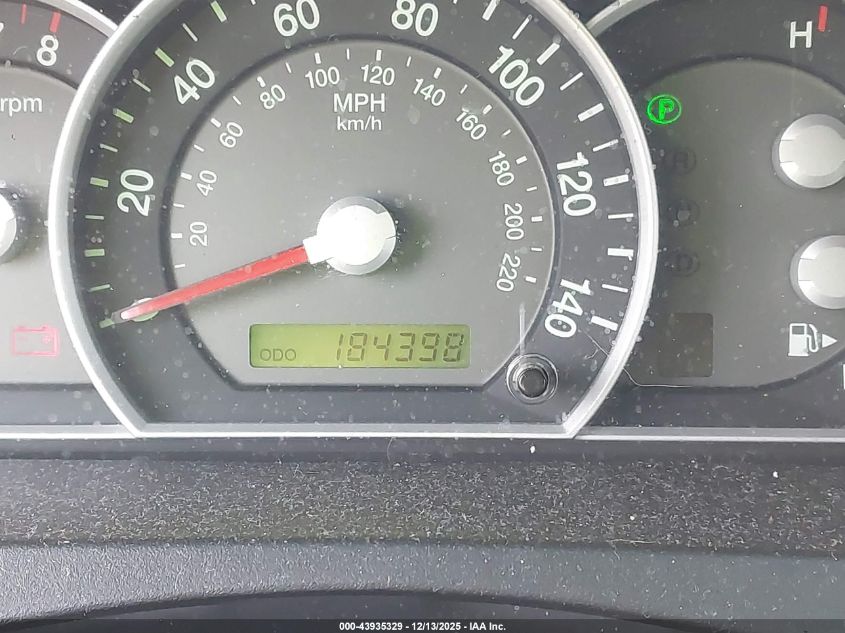 2008 Kia Sorento Lx VIN: KNDJD735385764481 Lot: 43935329