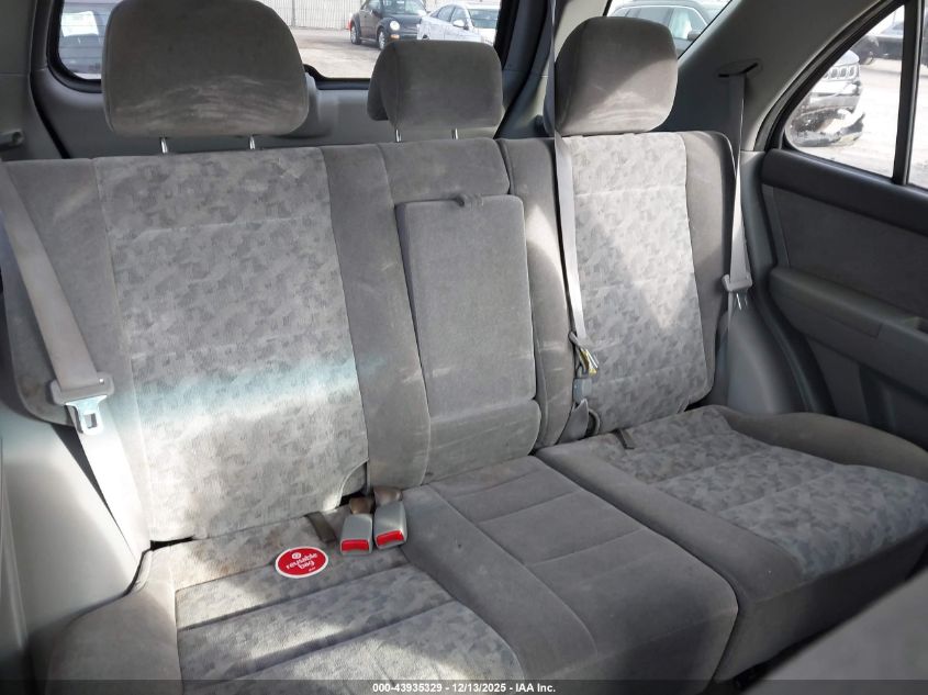 2008 Kia Sorento Lx VIN: KNDJD735385764481 Lot: 43935329