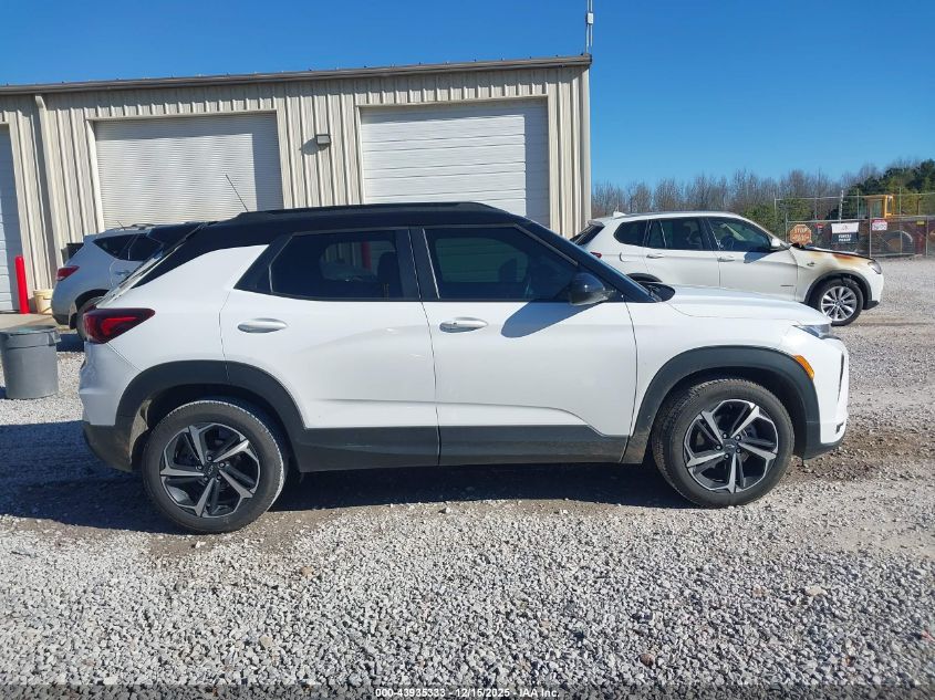 2021 Chevrolet Trailblazer Fwd Rs VIN: KL79MTSL4MB171247 Lot: 43935333