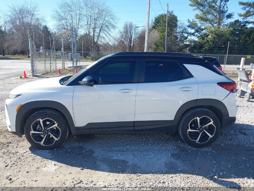 2021 Chevrolet Trailblazer Fwd Rs VIN: KL79MTSL4MB171247 Lot: 43935333