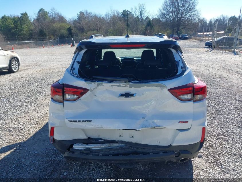 2021 Chevrolet Trailblazer Fwd Rs VIN: KL79MTSL4MB171247 Lot: 43935333