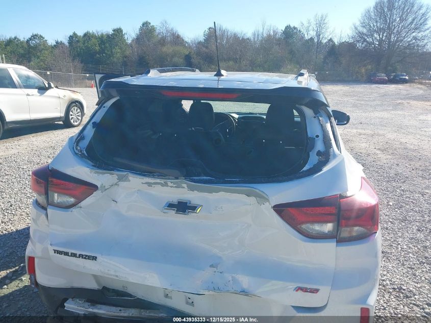 2021 Chevrolet Trailblazer Fwd Rs VIN: KL79MTSL4MB171247 Lot: 43935333