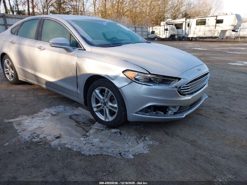 2018 Ford Fusion Se VIN: 3FA6P0HD5JR251293 Lot: 43935336