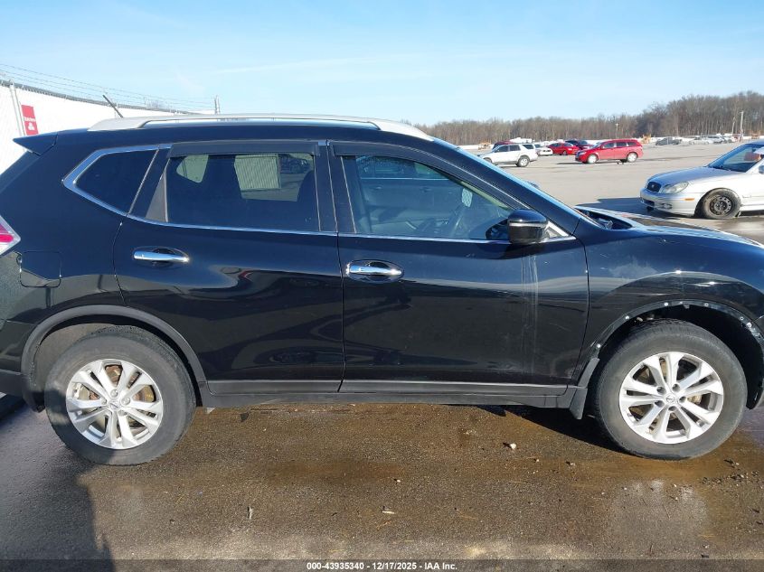 2014 Nissan Rogue Sv VIN: 5N1AT2MV2EC817212 Lot: 43935340