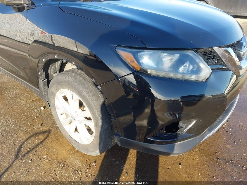 2014 Nissan Rogue Sv VIN: 5N1AT2MV2EC817212 Lot: 43935340