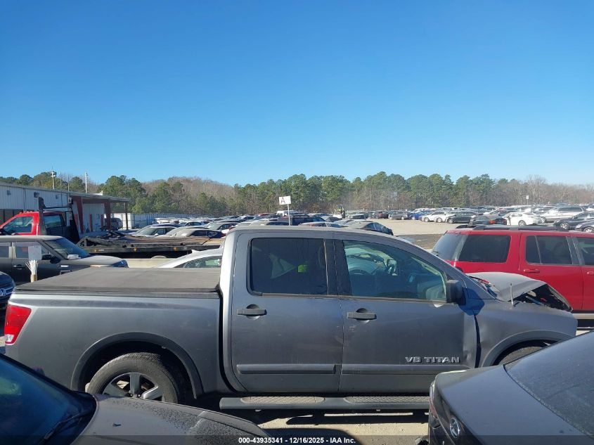 2015 Nissan Titan Sv VIN: 1N6AA0ED1FN512100 Lot: 43935341