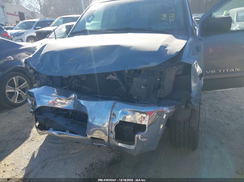 2015 Nissan Titan Sv VIN: 1N6AA0ED1FN512100 Lot: 43935341