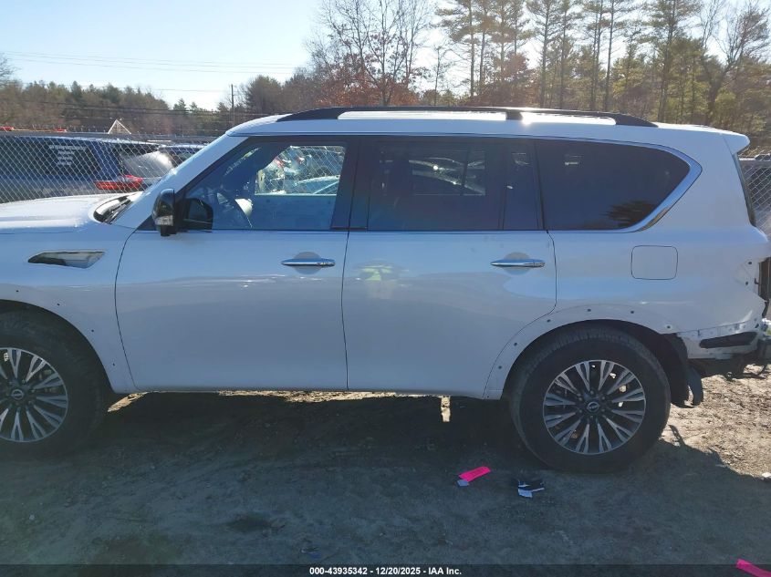 2024 Nissan Armada Sl 4Wd VIN: JN8AY2BB1R9850546 Lot: 43935342