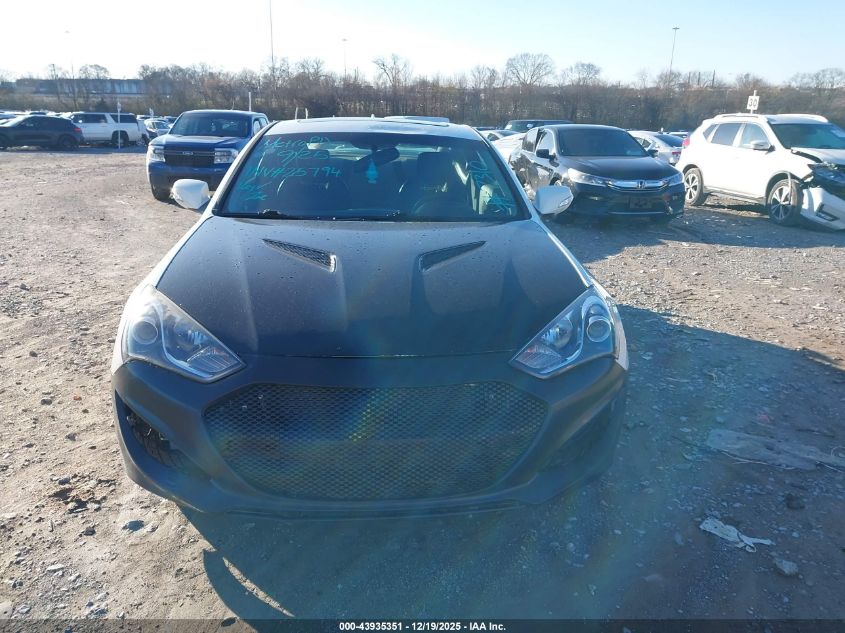 2011 Hyundai Genesis 3.8 Track VIN: KMHHU6KH0BU047310 Lot: 43935351