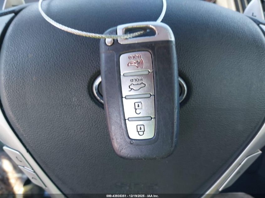 2011 Hyundai Genesis 3.8 Track VIN: KMHHU6KH0BU047310 Lot: 43935351