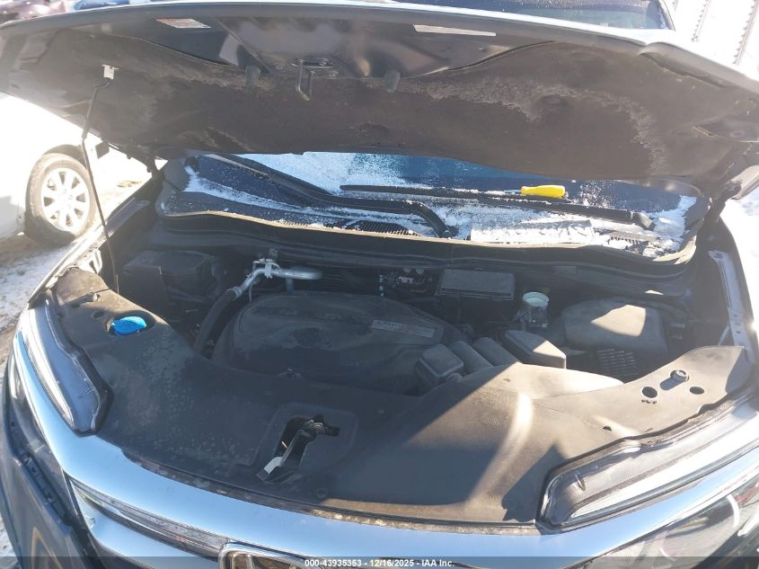 2020 Honda Pilot Awd Ex-L VIN: 5FNYF6H56LB028279 Lot: 43935353