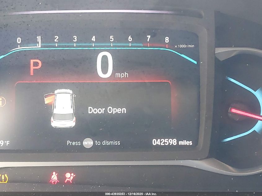 2020 Honda Pilot Awd Ex-L VIN: 5FNYF6H56LB028279 Lot: 43935353