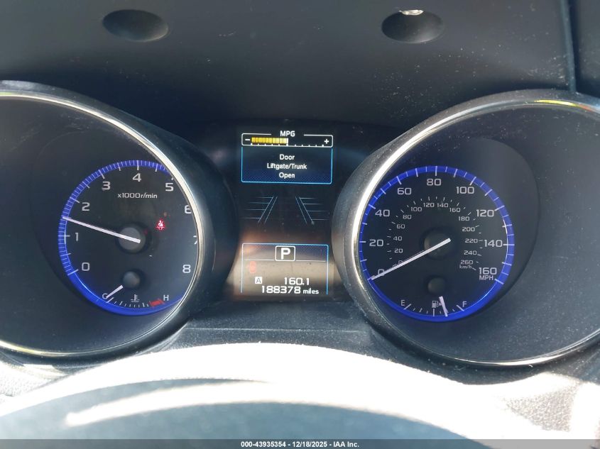 2015 Subaru Outback 3.6R Limited VIN: 4S4BSENC8F3346772 Lot: 43935354