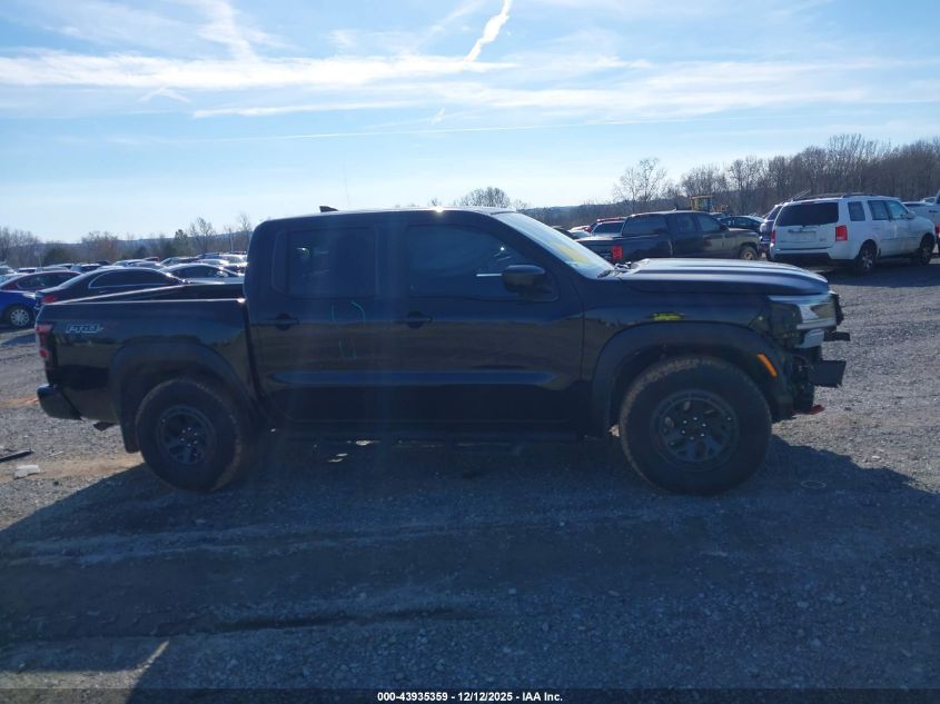 2025 Nissan Frontier Pro-X 4X2 VIN: 1N6ED1EJ4SN641396 Lot: 43935359