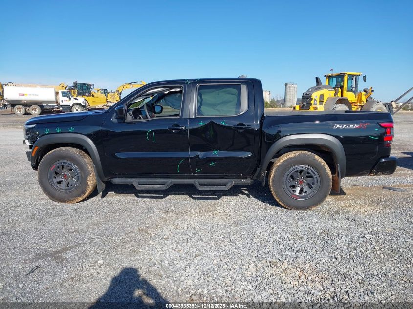 2025 Nissan Frontier Pro-X 4X2 VIN: 1N6ED1EJ4SN641396 Lot: 43935359