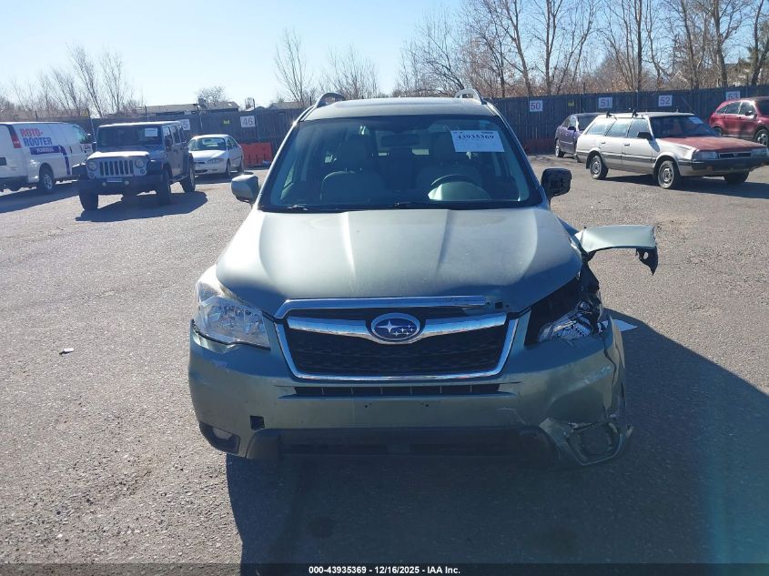 2016 Subaru Forester 2.5I Limited VIN: JF2SJAKC4GH402894 Lot: 43935369