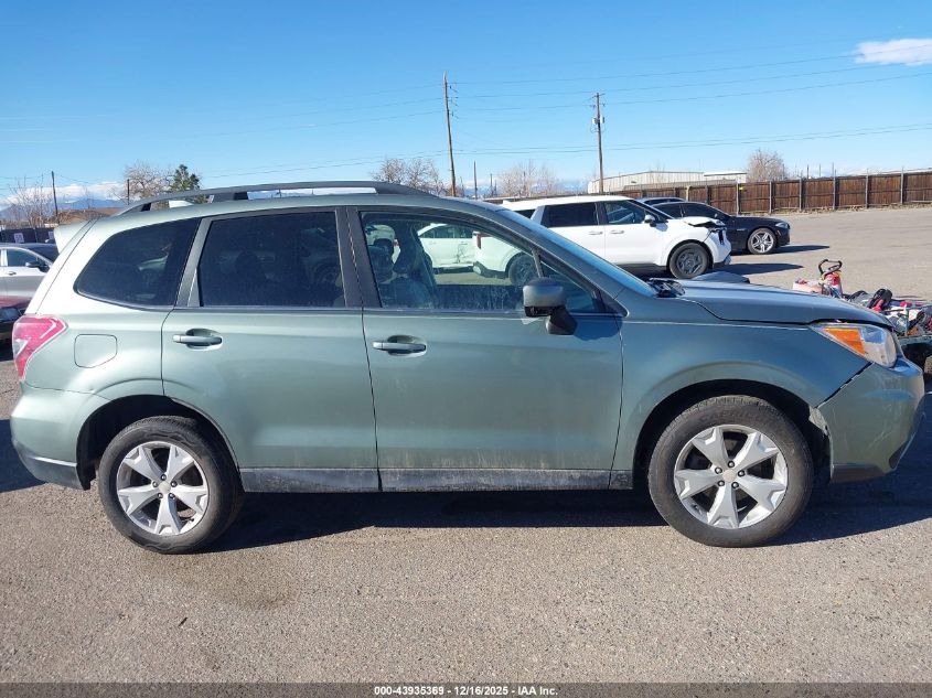 2016 Subaru Forester 2.5I Limited VIN: JF2SJAKC4GH402894 Lot: 43935369