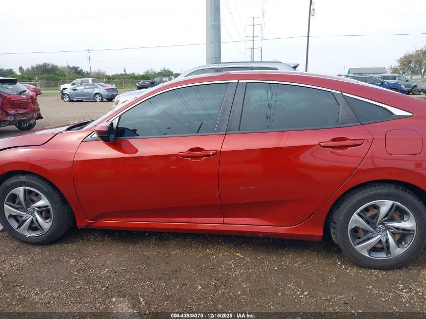 2021 Honda Civic Lx VIN: 2HGFC2F66MH515676 Lot: 43935370