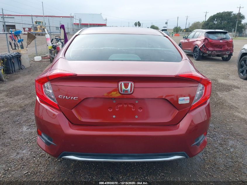 2021 Honda Civic Lx VIN: 2HGFC2F66MH515676 Lot: 43935370