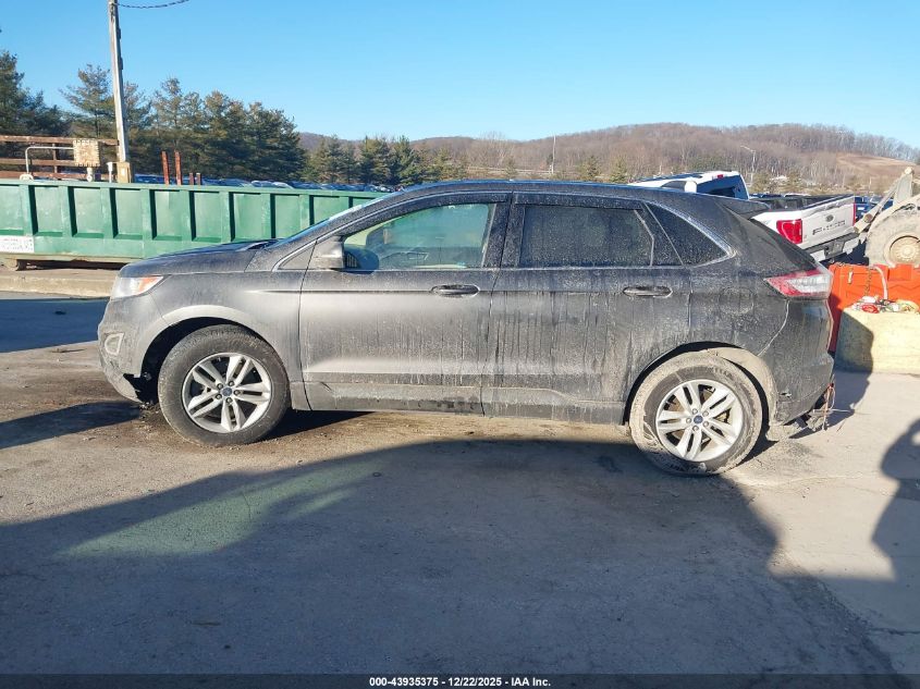 2018 Ford Edge Sel VIN: 2FMPK4J92JBB22643 Lot: 43935375