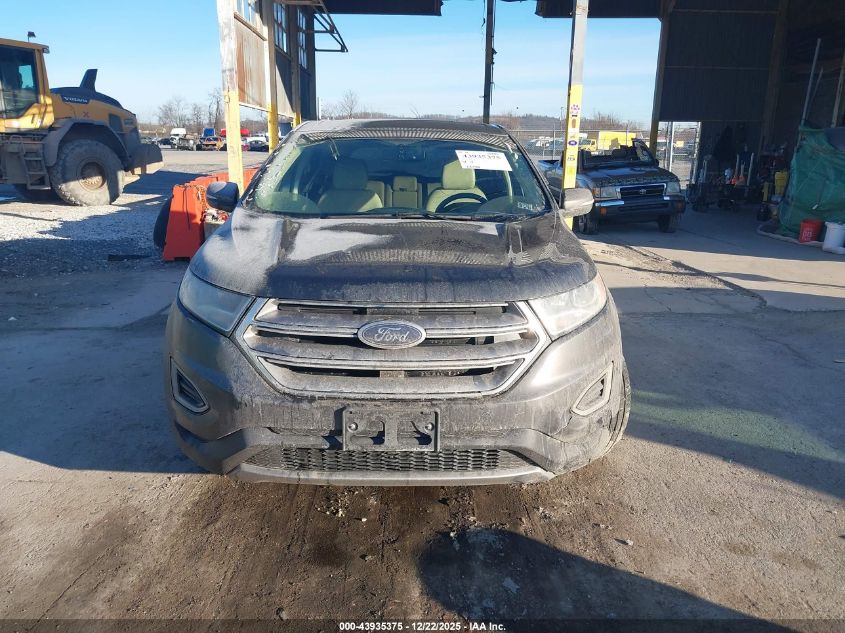 2018 Ford Edge Sel VIN: 2FMPK4J92JBB22643 Lot: 43935375