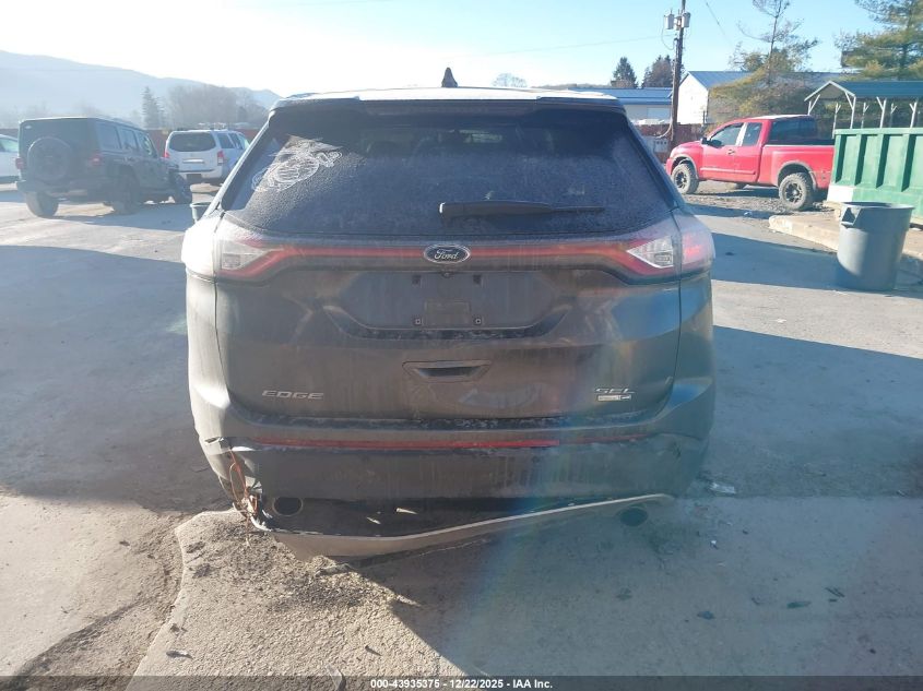 2018 Ford Edge Sel VIN: 2FMPK4J92JBB22643 Lot: 43935375
