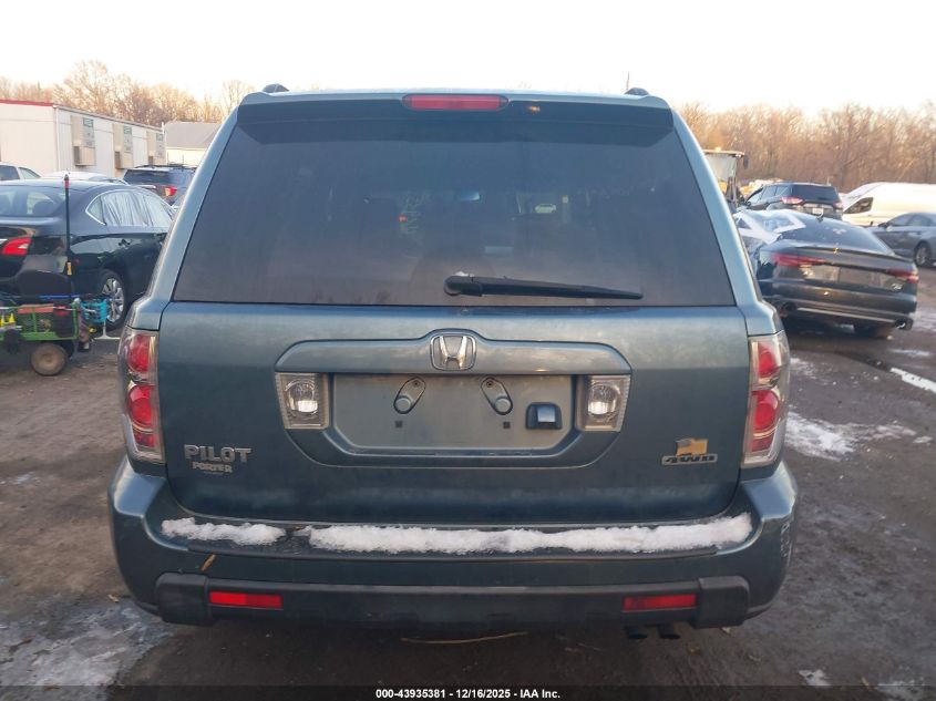 2008 Honda Pilot Ex-L VIN: 5FNYF18708B005219 Lot: 43935381