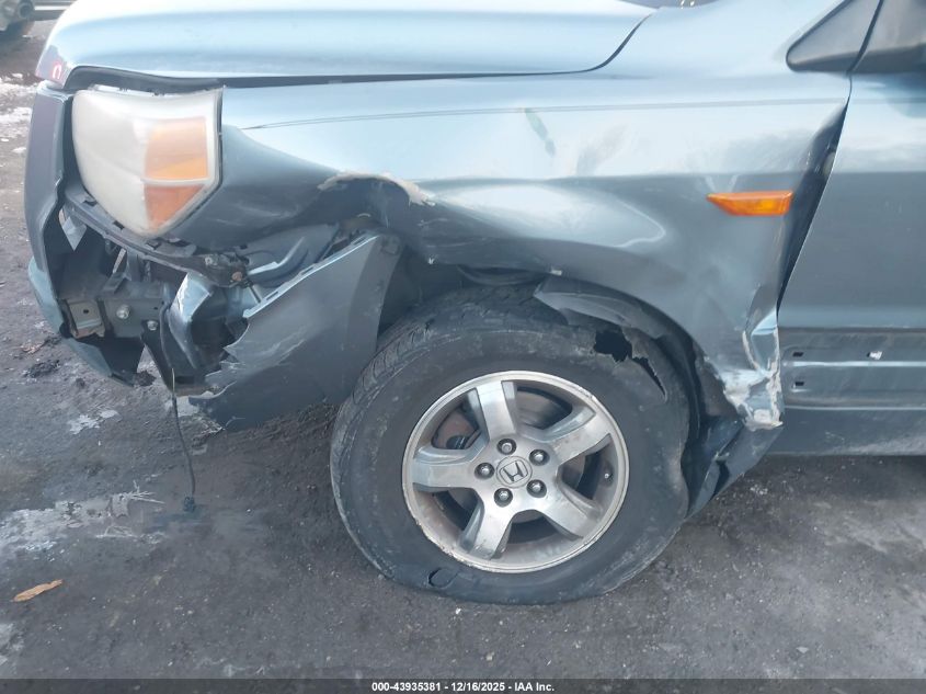 2008 Honda Pilot Ex-L VIN: 5FNYF18708B005219 Lot: 43935381
