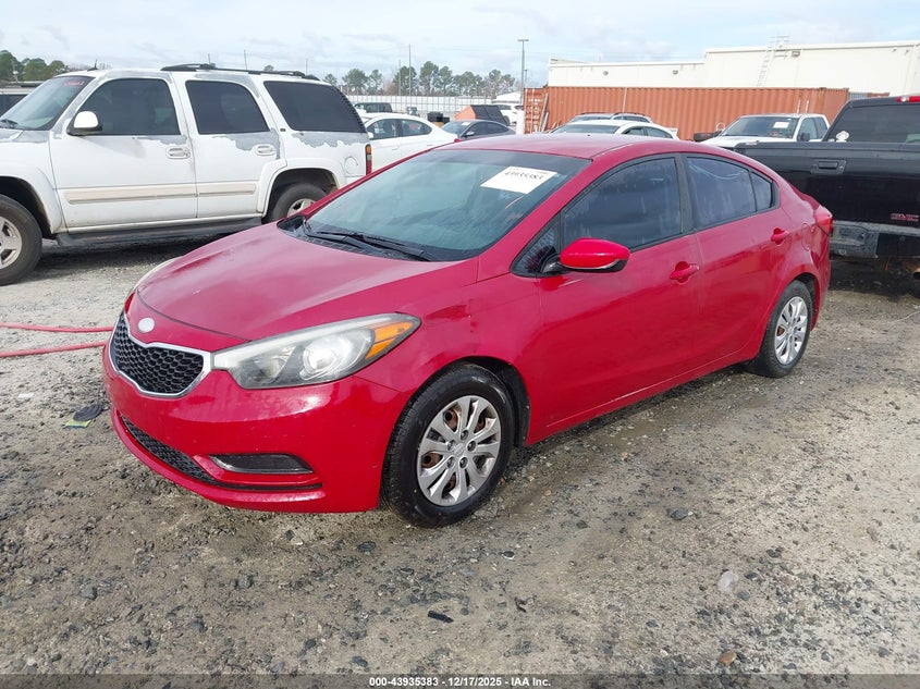 KNAFK4A65E5068462 2014 KIA FORTE photo no. 2
