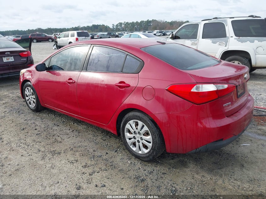 KNAFK4A65E5068462 2014 KIA FORTE photo no. 3