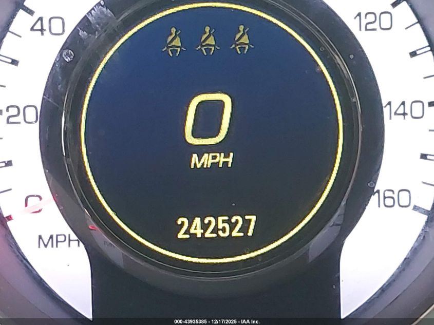 2011 Cadillac Srx Luxury Collection VIN: 3GYFNAEY9BS522518 Lot: 43935385