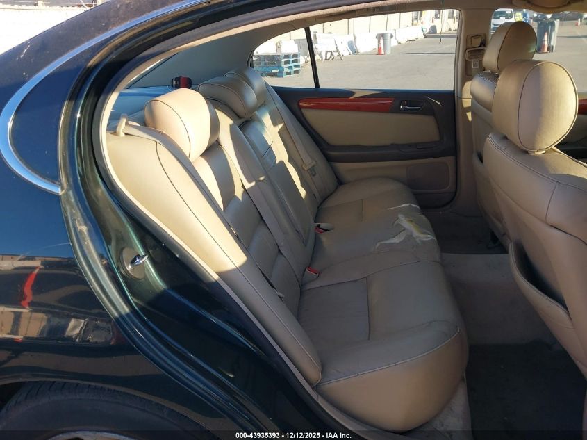 2001 Lexus Gs 300 VIN: JT8BD69SX10140254 Lot: 43935393