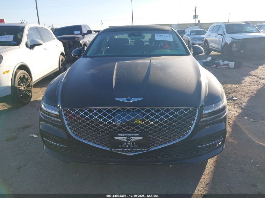 2023 Genesis G80 2.5T Rwd VIN: KMTGB4SCXPU178929 Lot: 43935398
