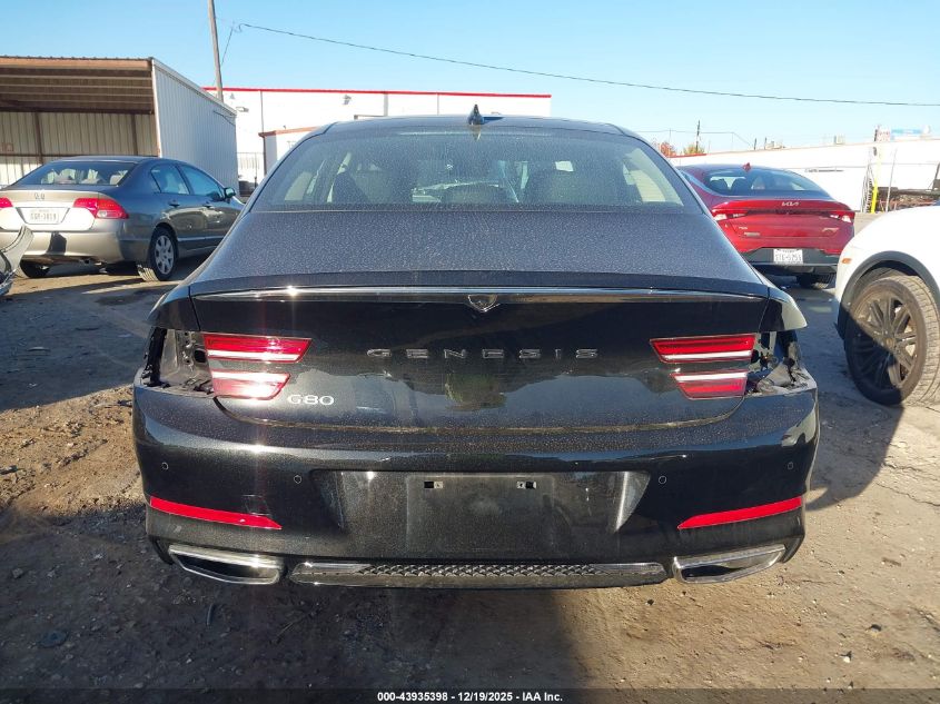 2023 Genesis G80 2.5T Rwd VIN: KMTGB4SCXPU178929 Lot: 43935398