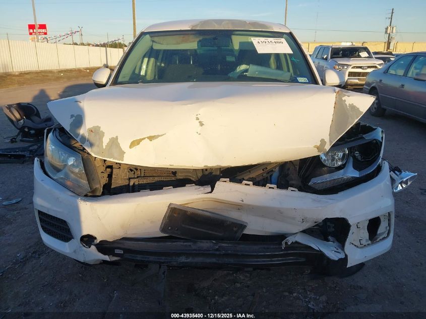 2013 Volkswagen Tiguan S VIN: WVGAV3AX0DW618212 Lot: 43935400