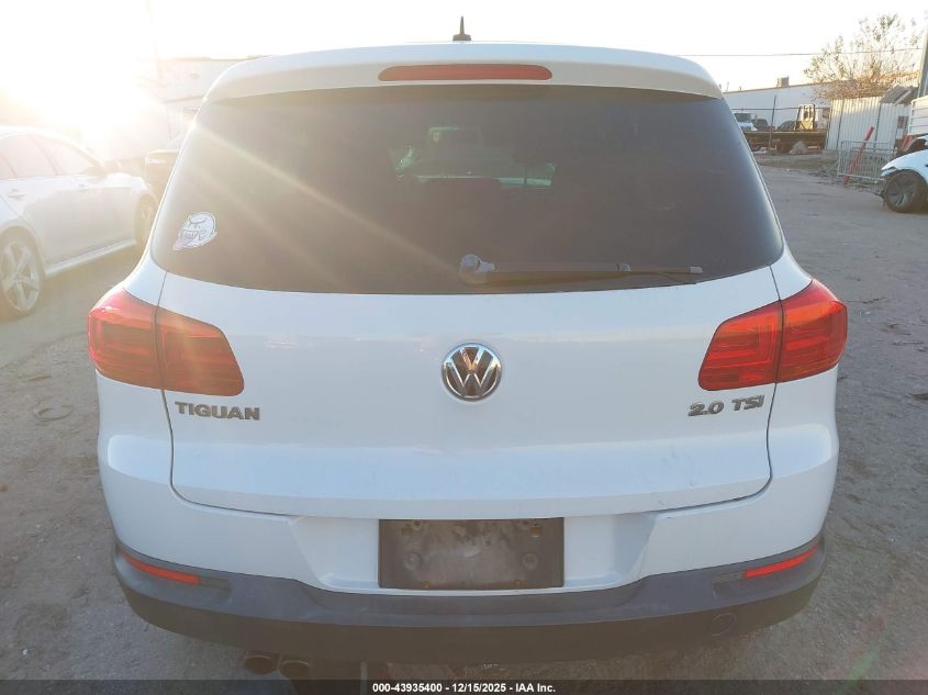 2013 Volkswagen Tiguan S VIN: WVGAV3AX0DW618212 Lot: 43935400