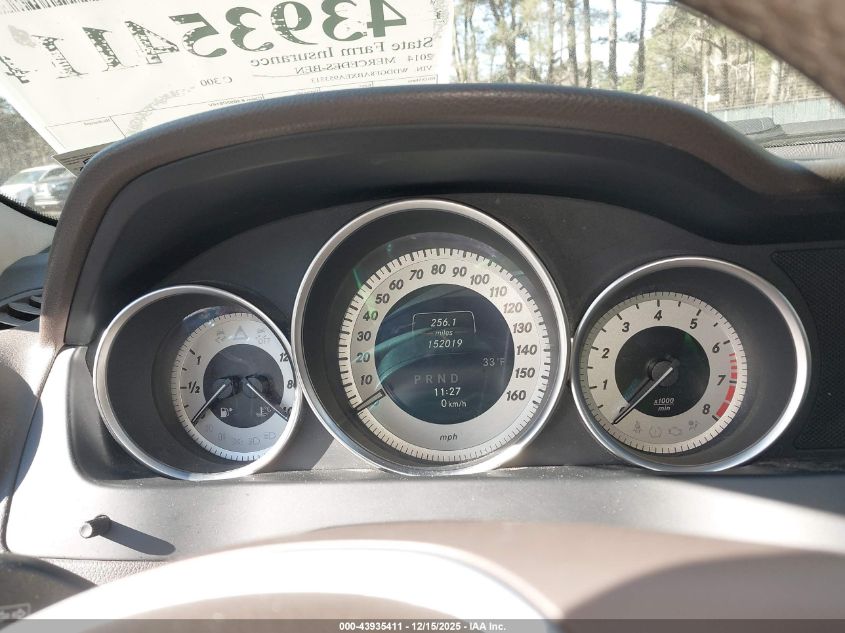 2014 Mercedes-Benz C 300 Luxury 4Matic/Sport 4Matic VIN: WDDGF8ABXEA953513 Lot: 43935411