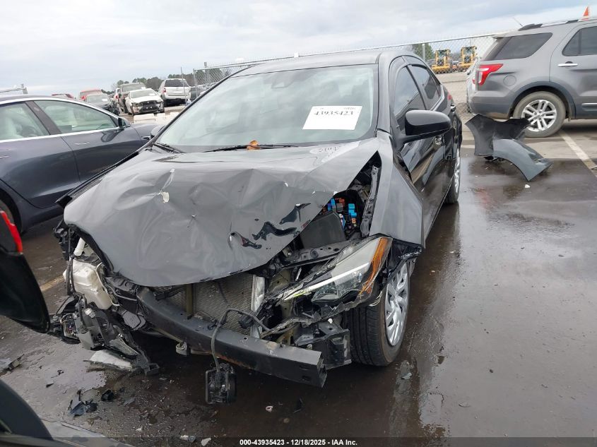 2019 Toyota Corolla Le VIN: 2T1BURHE7KC208001 Lot: 43935423