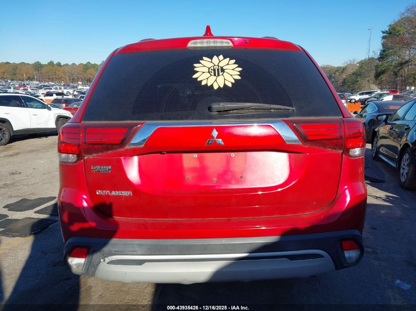 2020 Mitsubishi Outlander Es 2.4 VIN: JA4AD2A39LZ027480 Lot: 43935426