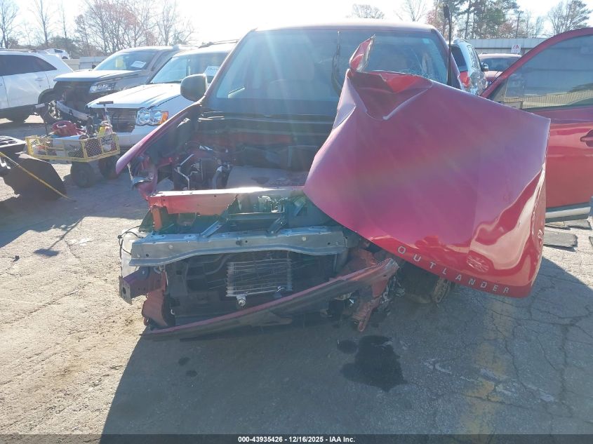 2020 Mitsubishi Outlander Es 2.4 VIN: JA4AD2A39LZ027480 Lot: 43935426