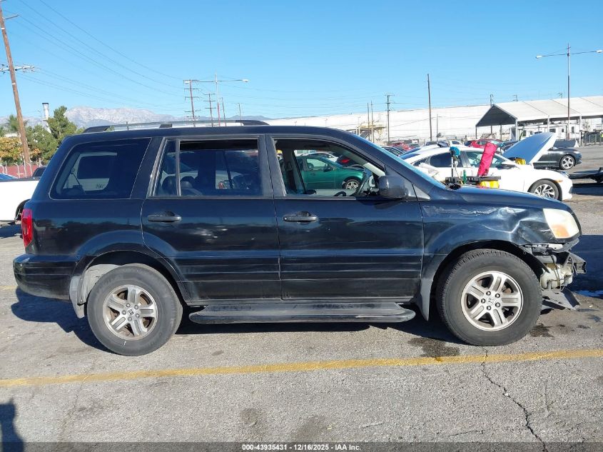 2003 Honda Pilot Ex-L VIN: 2HKYF18523H622260 Lot: 43935431